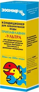 ЗООМИР Трипафлавин-Ультра, кондиционер для воды