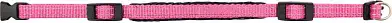 ZOOexpress Fresh Line ошейник с сеткой для собак, малиновый