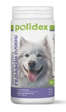 Polidex Гелабон плюс для взрослых собак всех пород для профилактики заболеваний суставов, костей
