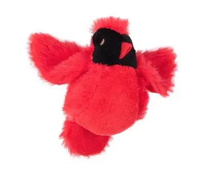 Mr.Kranch игрушка для кошек красная Птичка плюшевая с кошачьей мятой
